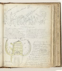 Politische Allegorie; die Krone des Buginesischen Königs