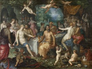 Das Fest der Götter. Die Hochzeit von Peleus und Thetis