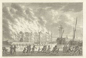 Brand im Lands Zeemagazijn, 1791