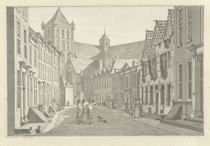 Ruine des Hauses von Lucas van Steveninck in Middelburg, 1787