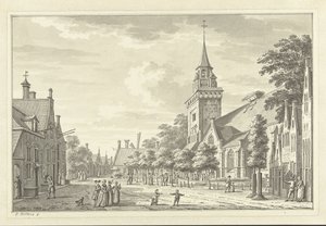 Ansicht von Bodegraven von Jan Bulthuis