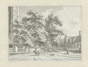 Ansicht von Serooskerke von Jan Bulthuis