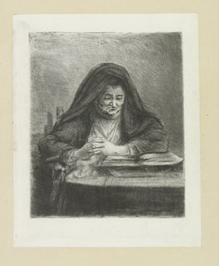 Lesende Frau