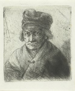 Alter Mann mit Mütze
