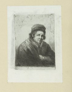 Erwachsener Mann, nach rechts von Jan Chalon