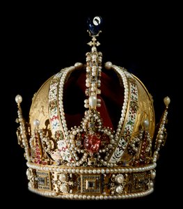 Krone des Kaisers des Heiligen Römischen Reiches Rudolf II. von Habsburg (1552-1612)