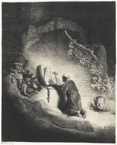 Hl. Hieronymus im Gebet