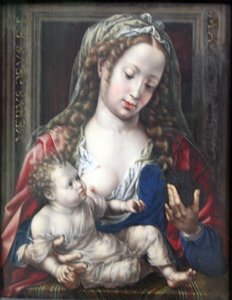 Maria mit dem Kind von Jan Gossaert