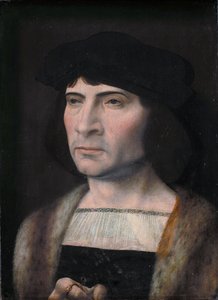 Porträt eines Mannes von Jan Gossaert