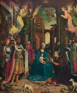 Die Anbetung der Könige, ca. 1510 von Jan Gossaert