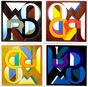 Vier Worte, sprachlos, 2007 von Jan Groneberg