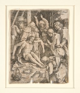 Klage, aus Die Passion von Jan Harmensz. Muller