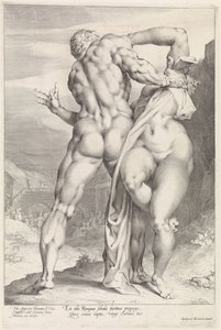 Raub einer Sabinerin, Rückansicht (Raub einer Sabinerin)