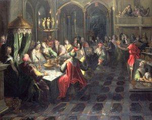 Belshazzars Fest, ca. 1600