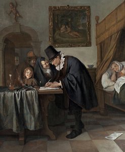 Der Arztbesuch, ca. 1665