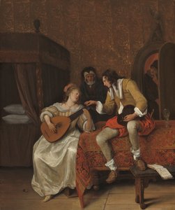 Ascagnes und Lucelle, Die Musikstunde, 1667