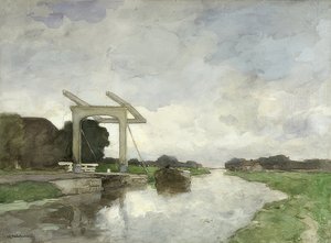 Zugbrücke in Noorden