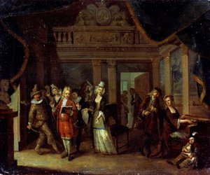 Ein Hauskonzert, 18. Jahrhundert