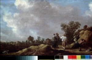 Das Heumachen von Jan Josephsz van Goyen