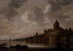 Der Valkhof in Nijmegen von Jan Josephsz van Goyen