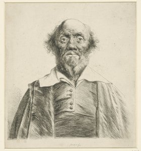 Porträt eines alten Mannes von Jan Lievens