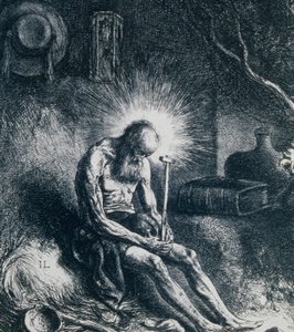 Der heilige Hieronymus von Jan Lievens