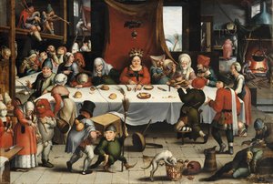 Burleskes Fest, um 1550
