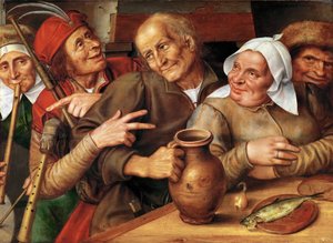 Eine fröhliche Gesellschaft