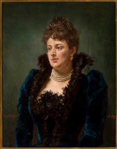 Porträt von Bony Ossowiecka von Jan Matejko