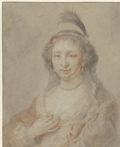 Porträt von Sara van Baerle, Ehefrau von Philips van Dorp