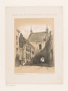 Straße mit Tor von Jan Mesker