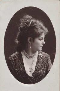 Porträt der Pianistin und Komponistin Sophie Menter 1846-1918, 1893 von Jan Mieczkowski