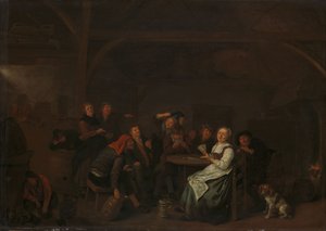Betrug beim Kartenspiel von Jan Miense Molenaer