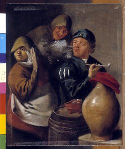 Tavernenszene, Der Geruchssinn