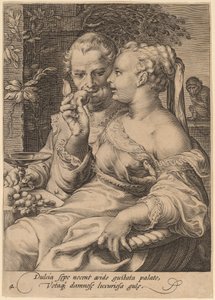 Geschmack von Jan Pietersz Saenredam after Hendrik Goltzius