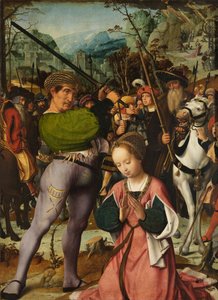 Die Enthauptung der Heiligen Katharina von Jan Provoost