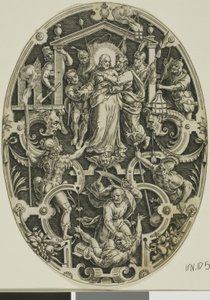 Verrat an Christus, aus Passion Christi von Jan Sadeler I