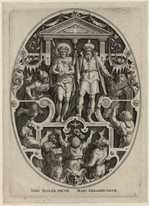 Ecce Homo, aus Passion Christi von Jan Sadeler I