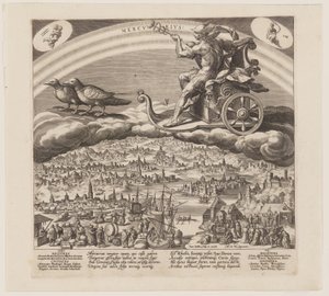 Merkur, aus Die Sieben Planeten von Jan Sadeler I