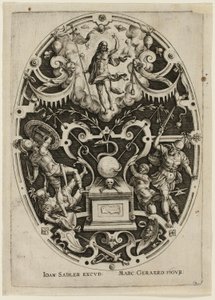 Auferstehung, aus Passion Christi von Jan Sadeler I
