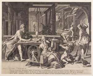 St. Paulus in Korinth von Jan Sadeler I