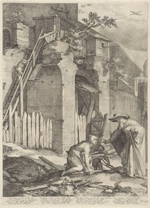 Elia trifft die Witwe von Sarefat