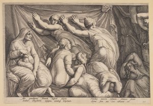 Die Bestrafung der Niobe (Tafel 1)