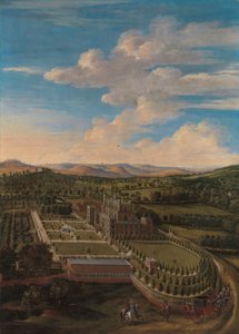 Wollaton Hall und Park, Nottinghamshire von Jan Siberechts