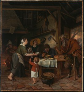 Der Satyr und die Bauernfamilie