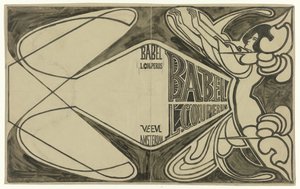 Einbandentwurf für: Louis Couperus, Babel, 1901