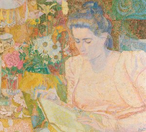 Porträt von Frau Marie Jeannette de Lange von Jan Toorop