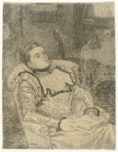 Porträt von Annie Toorop