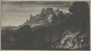 Die Flucht nach Ägypten von Jan Van de II Velde