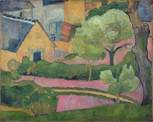 Bauernhof in Le Pouldu, ca. 1892 von Jan Verkade